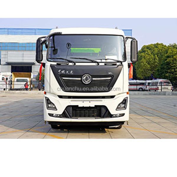 Manual Transmission Rear Double Bridge Sweep Truck On Highway And Airport By Dongfeng Tianlong