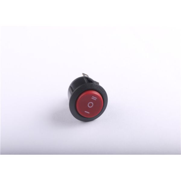 Waterproof Round Rocker Switch 6A 250VAC