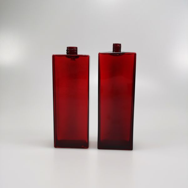 200ml PET Bottle Square Plastic Bottle for Shampoo and Toner Printing Silk-screen Printing