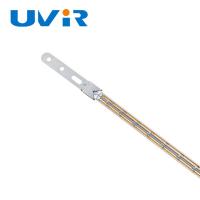 3000W 400V Gold Coated Infrared Quartz Heater Lamp with X Base