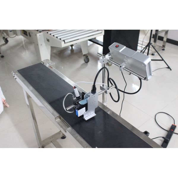 Touch Screen Auto Expiry Date Coding Logo TIJ Inkjet Printer Online Printing Machine