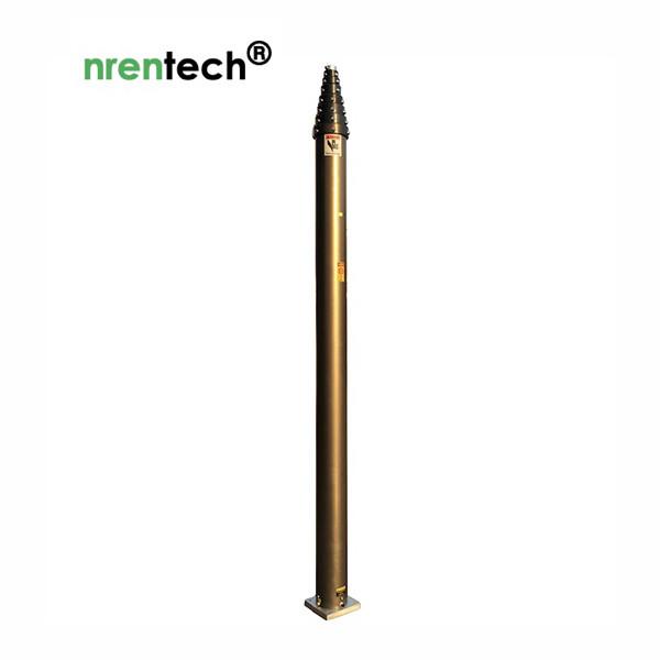 15m non-lockable pneumatic telescopic mast-30kg payloads-NR-2750-15000-30
