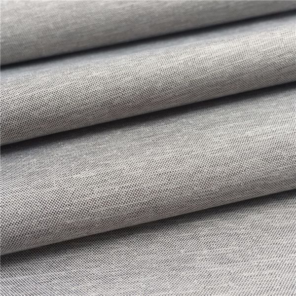 150D Fine Plain Cationic Two-Tone Bamboo Slub Style Mini Matt Fabric for Shirts Summer Clothing