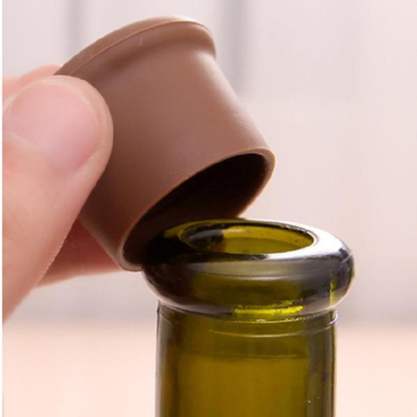 Food Grade Hot Selling Universal Size Silicone Wine Bottle Cap