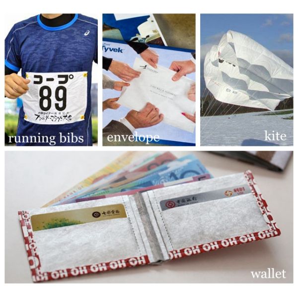 Water Resistant Breathable 1070D Inkjet Printer Paper Fabric For Running Bibs
