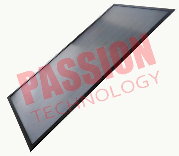 Hot Water Heating Flat Plate Solar Collector Blue Titanium Absorber Coating