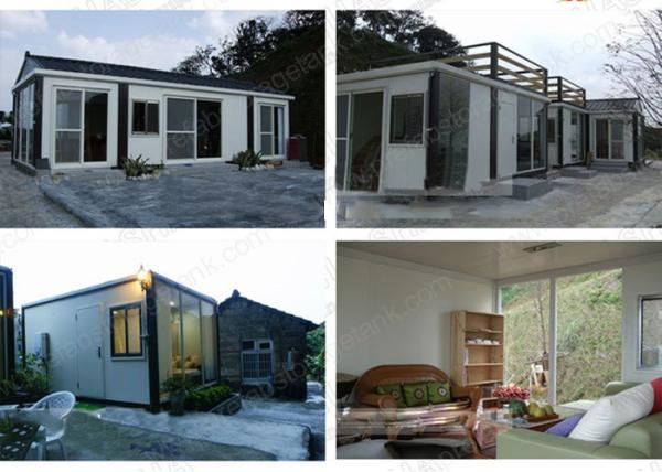 Modern Affordable Prefabricated Panelized Factory Modular Steel Homes With 50m² ANT PH1808