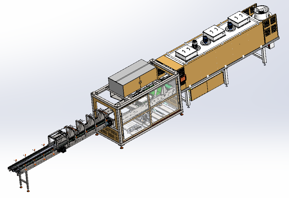 High speed shrink wrapper machine