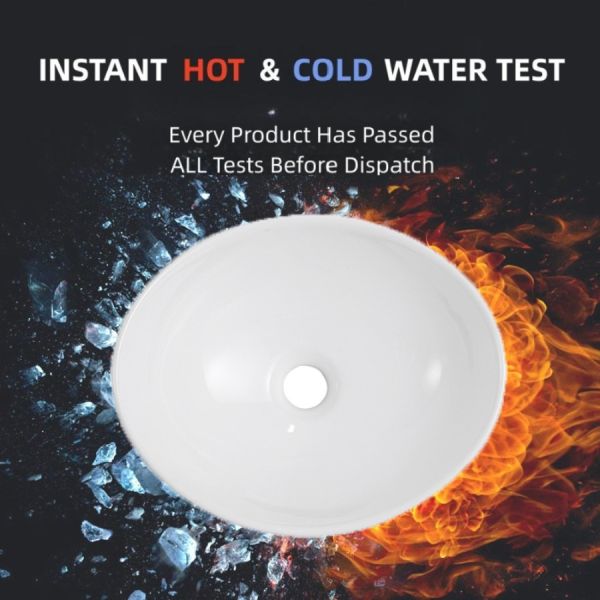 Small Size Bathroom Countertop Basin Hand Facial Cleansing 410*330*140mm