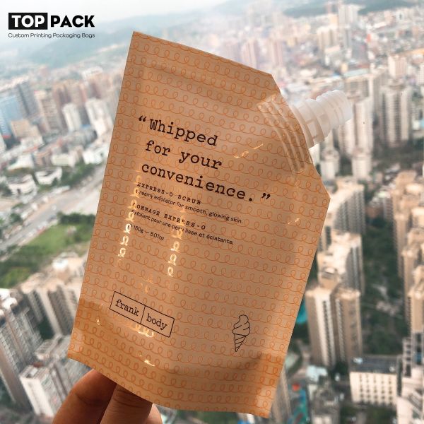 Matte Finished Plastic Laminated Stand Up Pouch Banana Chips Packaging Bag