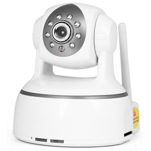 H.264 Pan/tilt IP Camera Wireless with Two-way Audio and Motion Detection Alarm