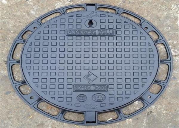 High Density Heavy Duty Drain Cover Waterproof Square Ductile Iron Material