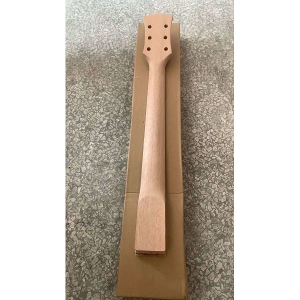 Custom Grand Paddle Guitar Headstock Unfinished Roasted Maple ST Guitar Neck Electric Acoustic Guitar Accept Kinds OEM