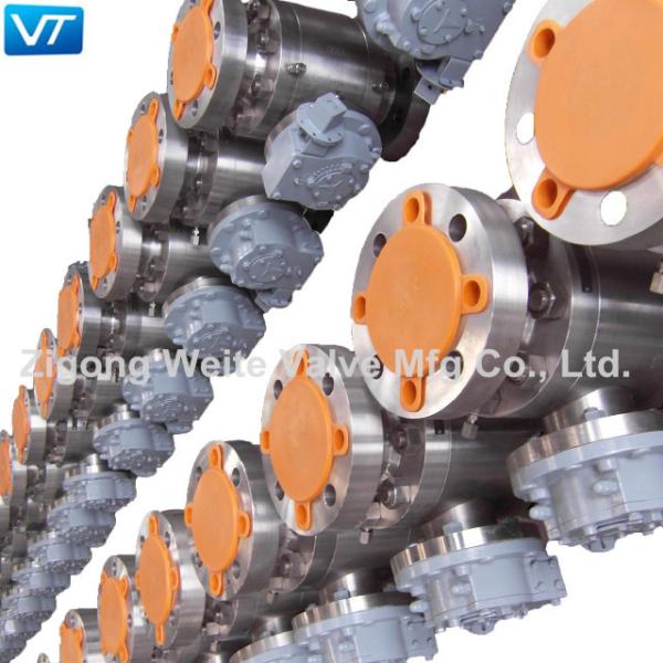 Stainless Steel Batch F316 Ball Valve API 607 For Petroleum Chemical Power Generation