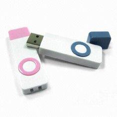 OEM 32MB, 64MB, 2GB, memorias USB promocionales simples AT-081 de 4GB USB con la carga de los datos