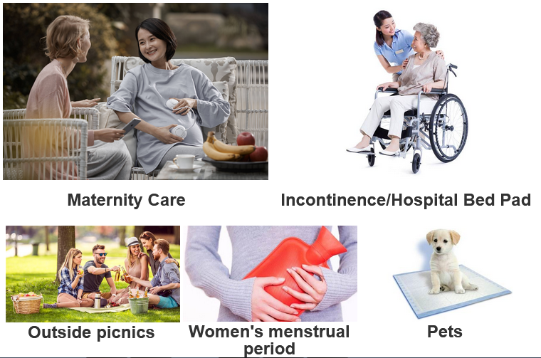 Breathable Cloth Diapers Disposable Baby Diapers Baby Goods Dispoabale Underpad Bed Mat