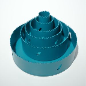 M2/M3 Bi-metal HSS Hole Saw with Variable Pitch Teeth for Stainless Steel and Metal Cutting in 14-210mm Sizes