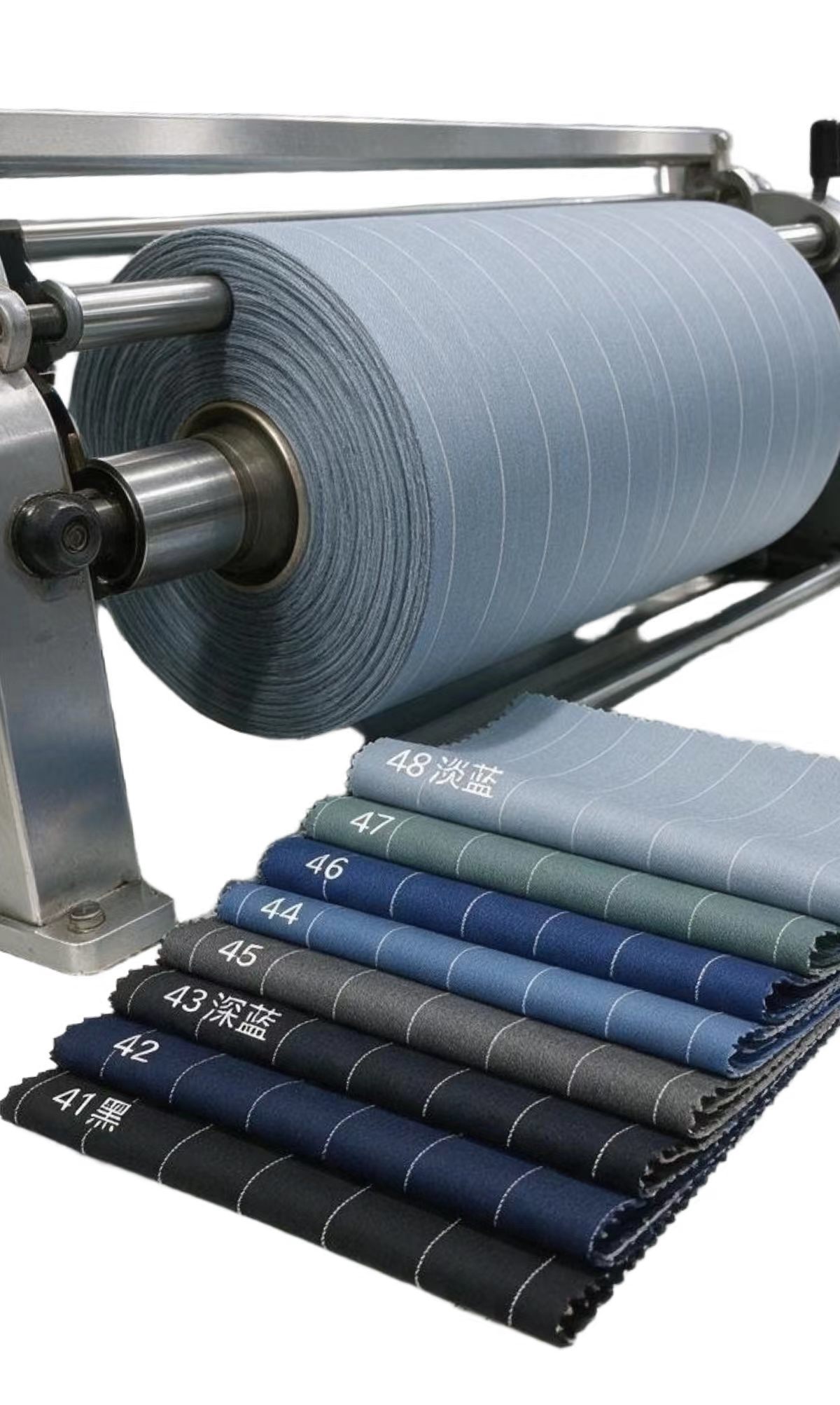 Polyester Yarn-Dyed Stripe Fabric - Wrinkle-Resistant Easy-Care 230gsm Uniform Fabric for Professional Workwear