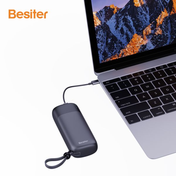 Electronics Portable Power Bank Battery Chargers with Cable OEM/ODM 10000mah