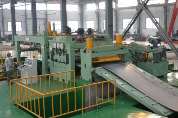 Mobile Cutting and Palletizing Metal Coil Slitting Machine with 101500*13225*1100MM Size
