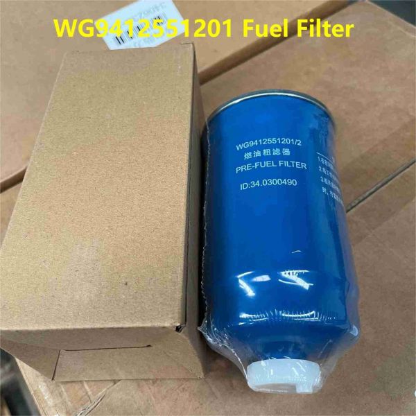 WG9412551201 Фильтр топлива HOWO Части грузовиков