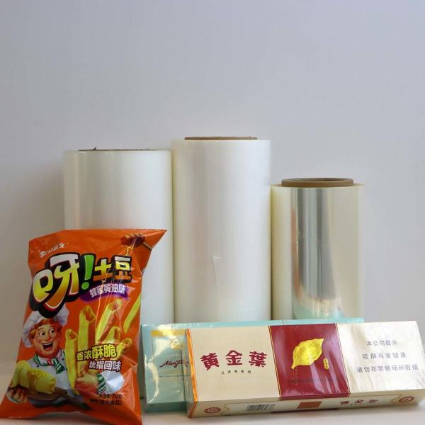 Primer Free High Gloss BOPP Thermal Lamination Film For EVA Direct Extrusion 12μM 15μM