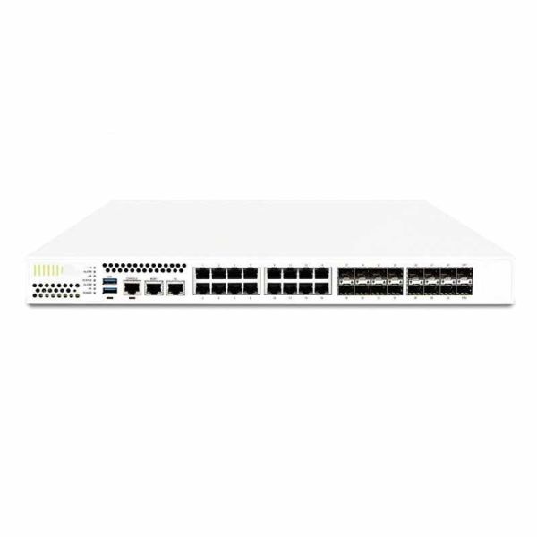 Original Fortinet Fortigate 400E Network Security Firewall with 16 GE RJ45 Interfaces and 7.8 Gbps IPS Throughput for Advanced Threat Prevention