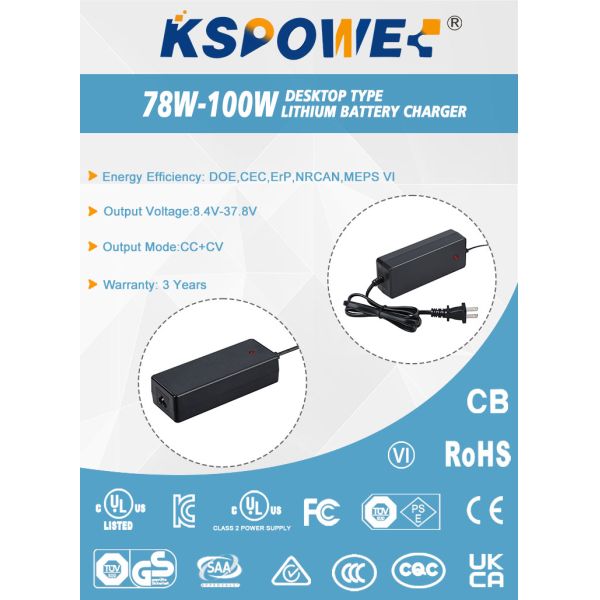 240V AC 60Hz Smart Battery Charger Hoverboard 7a 84w 12v E Bike Battery Charger