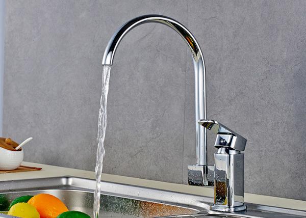 360 Degree Swivel Flexible Kitchen Faucets ROVATE Single Zinc Alloy Handle