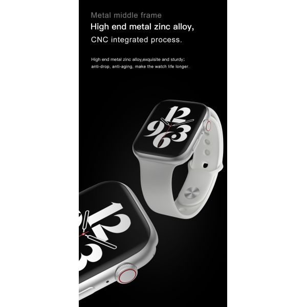 1,75» Smartwatch Bluetooth экрана 240MAH вызывает IWO 13 12 I8 Pro BT5.0