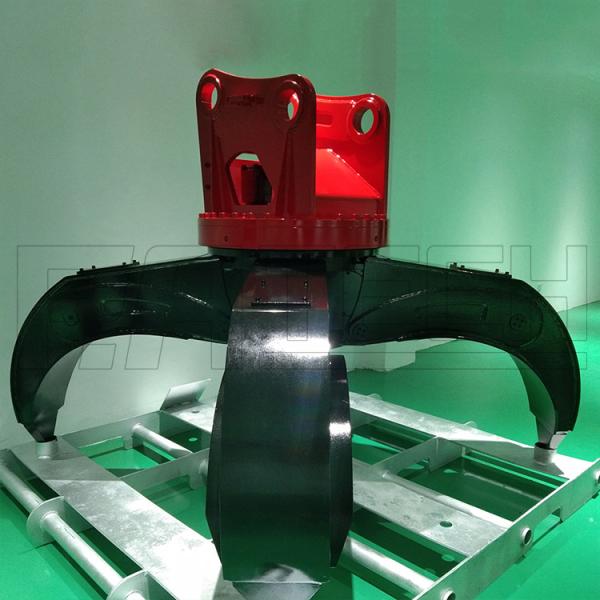 Hydraulic Orange Peel Grab, Excavator Wood Cutting Grapple Bucket Grapple Wholesale