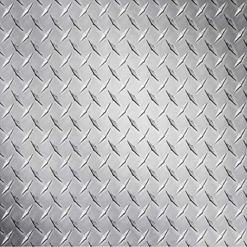 1500mm Width SS Steel Sheet 304 Stainless Steel Diamond Shaped Checkered Plates