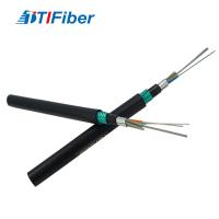 Cabo pendente enterrado direto subterrâneo de Ftth do canal do cabo de fibra ótica Gyta53