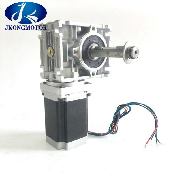 2 Phase Worm Gear Stepping Motor For Nema 23 / Nema 34 1.8 Step Angle Gear stepper motor