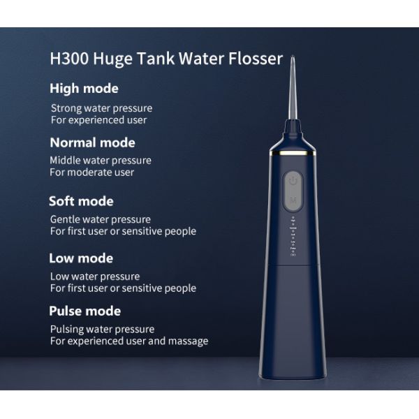 IPX7 Waterproof Electric Water Toothpick , FDA 240ML Oral Water Irrigators