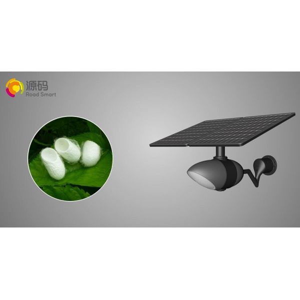 High Lumen 6 W All In One Solar Led Street Light 5 Foot Pole For Outdoor Lighting