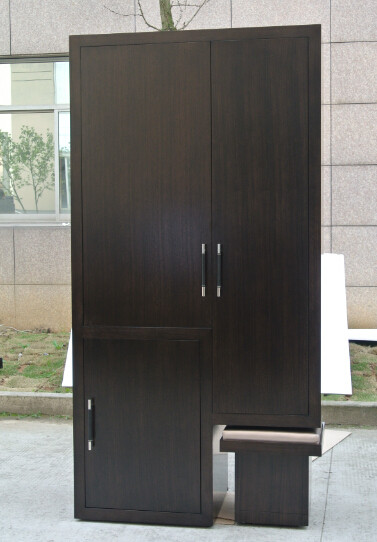 Wooden hotel furniture wardrobe/closet/Armoire WD-0003
