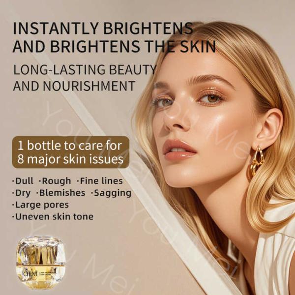Anti Wrinkle Beauty Ginseng Face Cream Moisturizer For Dark Skin Freckle Removing