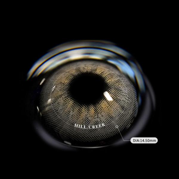 Mermaid Tears Coloured Blue Eye Contact Lenses With Power 0.08mm