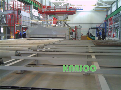 Steel Plate Shot Blasting Machine With PLC Control And AC380V Power Supply