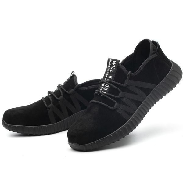 Shengjie Модные спортивные рабочие ботинки Стальные пальцы Анти-разрыв Кевлар Анти-прокол шерстяной облицованной защитной обуви