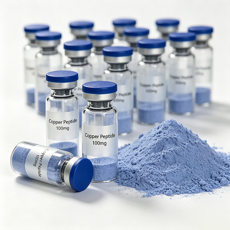 Low Irritation and High Purity GHK-Cu Copper Peptide, Medical Grade Skincare Ingredient for Wound Healing, Barrier Repair and Soothing Sensitive Skin