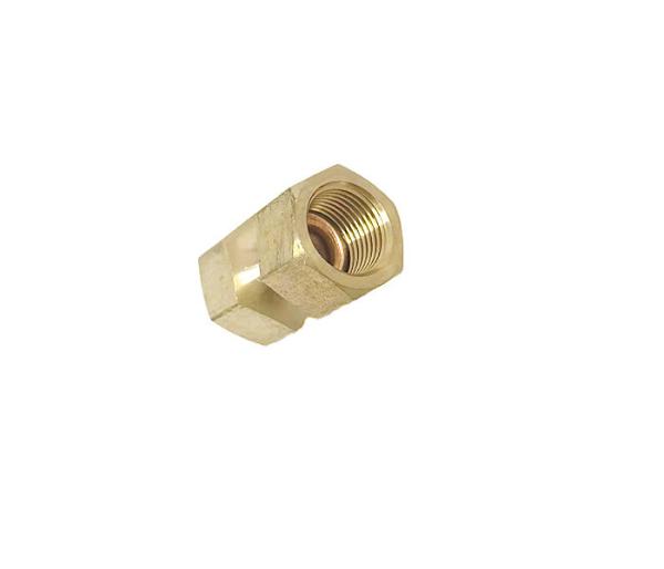 1/2 Inch Brass Swivel Hose Connector Flare Fittings For Copper Pipe
