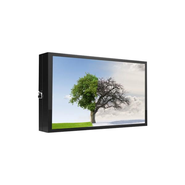 55 Inch LCD Touch Screen Panel Advertising Player with Aluminum Alloy Frame and Dual OS Operating System Option