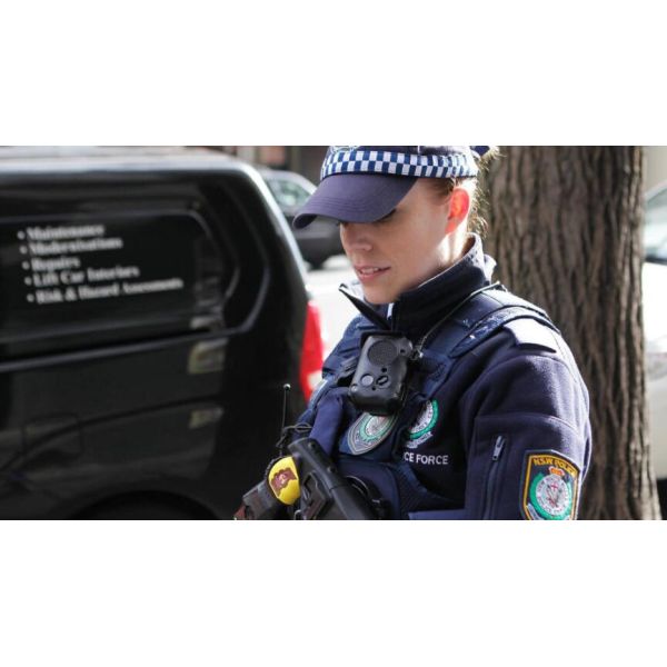 Polegada sem fio LCD da visão noturna 2,0 da câmera do corpo da aplicação da lei de LTE 4G WIFI