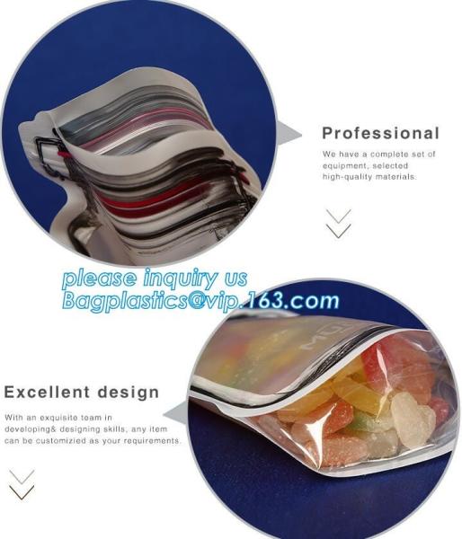 Zipper Pack Pouch Food Tea Snack Storage Resealable Bag, Preservation Storage Container Airtight Seal Cooking Bags, bags