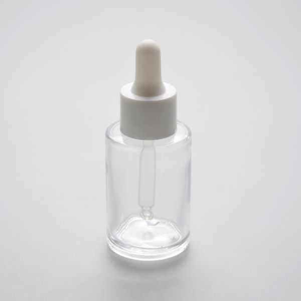 Бутылки 20/410 капельниц плеча 30ml бутылки насоса эфирного масла плоские стеклянные