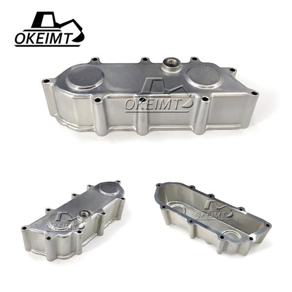 D2366 Engine Oil Cooler Cover Aluminum Die Casting Excavator Spare Parts