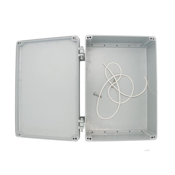 Outdoor Hinged Aluminum Box , Corrosion Proof Waterproof Junction Box