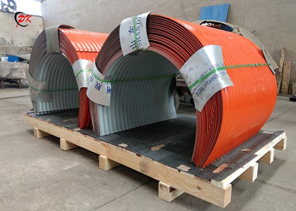 Heavy Duty Conveyor Belt Covers Shield Colored Light Sheet Steel